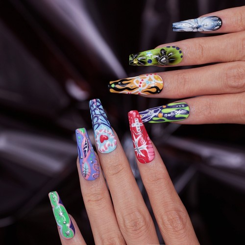 Acidic SodaHand|crafted with Mastery |New Trend for Fashionable Fingertips - Picture 2 of 10