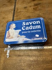 N.1 Vintage Boîte métal Savon Cadum 2007 - format boîte à sucre