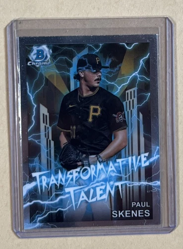 Paul Skenes 2023 Bowman Chrome Draft Transformative Talent Insert Rookie card