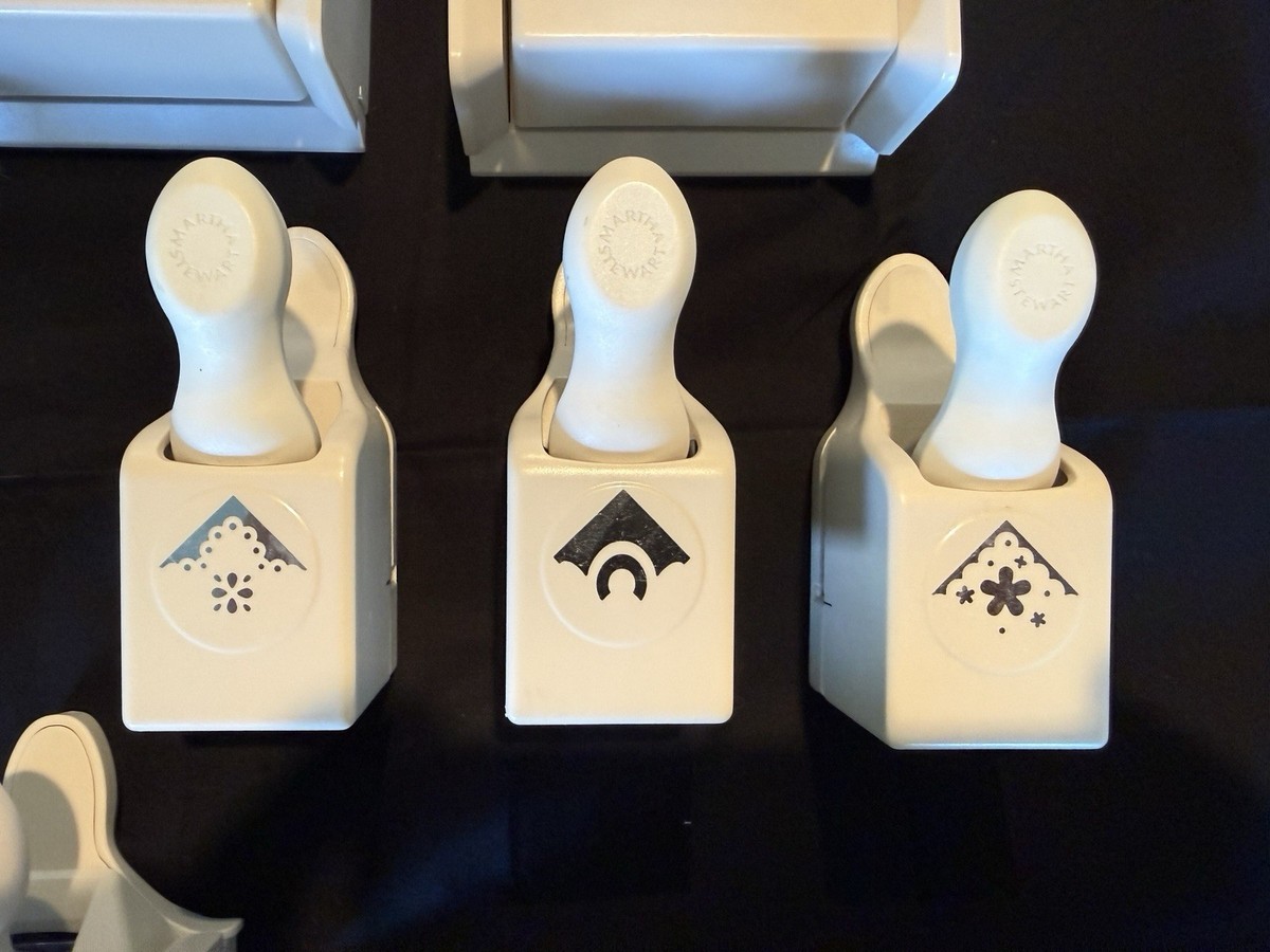 Martha Stewart Paper Punch Lot of 10 - Assorted Border & Corner
