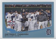2013 Topps Postseason Highlights Wal-Mart Blue Detroit Tigers Team #179 0a9