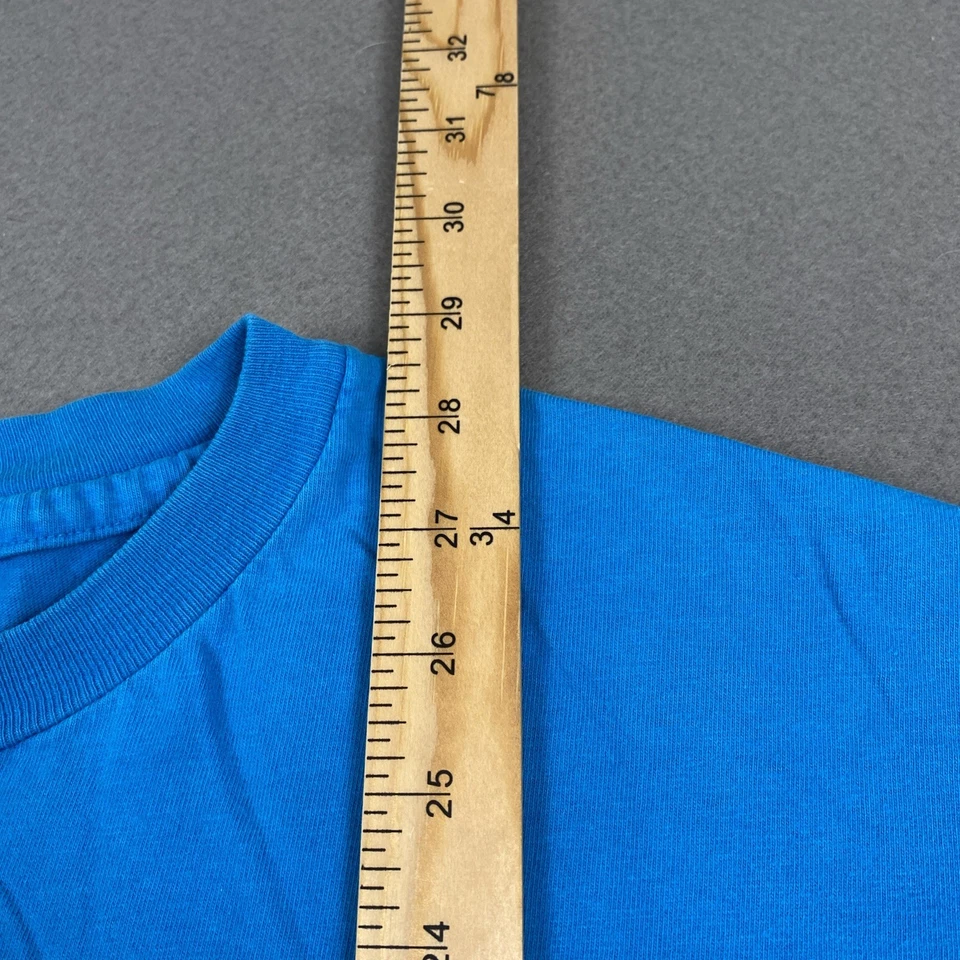 Vintage Rocky Point Fishing Graphic T shirt XL Beefy T 90s Blue Redondo Beach - Image 4 of 4