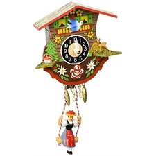 Alexander Taron 0110SQ Engstler Battery-operated Clock - Mini Size