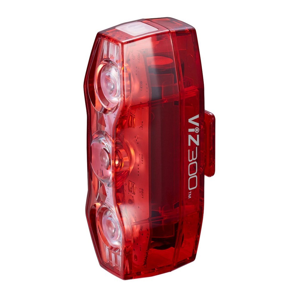 Cateye VIZ 300 Rear Cycle Bike Light (USB-C)