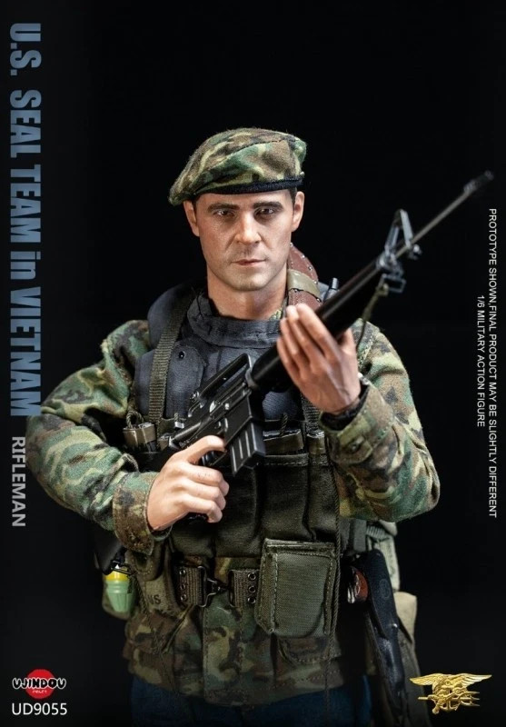 UJINDOU UD9055 figurine historique de soldat US au Vietnam pour diorama 1/6