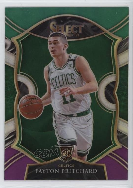 2020 Panini Select Concourse Green White Purple Prizm Payton Pritchard #86 15xk