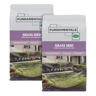 Grass Seed Perennial Ryegrass Mix 3 lb. Scotts Ideal Sunny High Traffic Areas