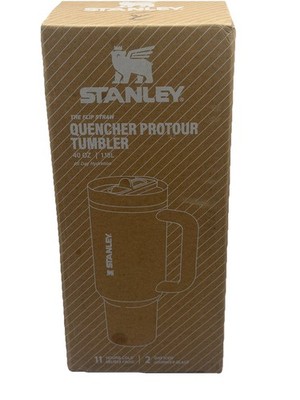 Stanley Quencher H2.0 40oz Tumbler Neon Green Flip Straw Handle Cup