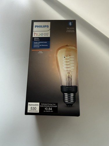 Philips Hue White Thin Filament (Edison Bulb) Smart Bulb - E26 60W Equivalent
