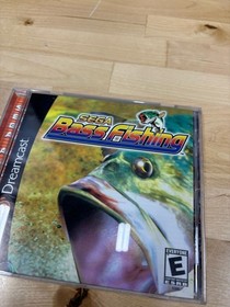 Vintage 1999 Sega Dreamcast Sega Bass Fishing Manual & Jewel Case ONLY (No Disc)