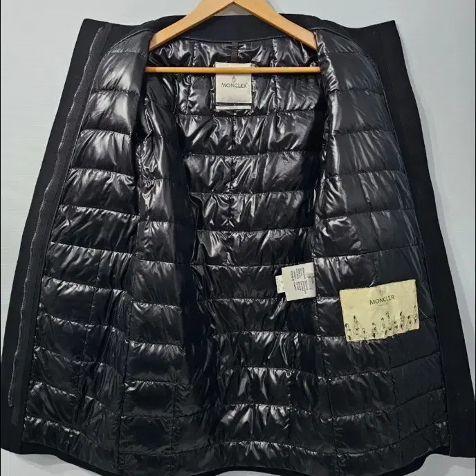 Moncler Premier Wool Coat Lightweight Down Liner ~55 thumbnail 3