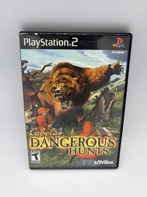 Cabela's Dangerous Hunts (Playstation 2, 2003) w/ Manual Complete | CIB | Tested