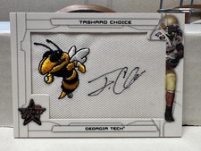 2008 Leaf Rookies & Stars TASHARD CHOICE Rookie Auto Dallas Cowboys