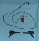 vintage G.I. GI JOE gijoe TOMAX & XAMOT GUNS + SKY HOOK #2 weapons lot FREE SHIP