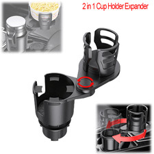 Portavasos Expansor Multifuncional Coche Portavasos Extensor con Base Ajustable