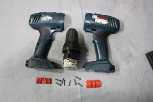 11560 Bosch Akku Schrauber GSE 1400 Gehäuse Getriebe Bohrfutter und Kleinteile