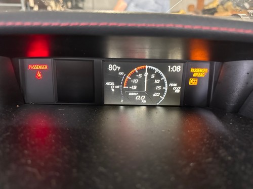 Subaru WRX STI Dash Multi Function Display Screen Module Genuine Oem 2015-2017 - Picture 8 of 9