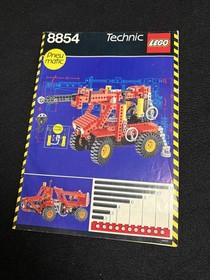 Lego 8854 Technic Construction Power Crane Technic from 1989