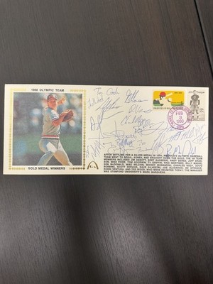 1988 Olympic Signed FDC Gold Medal Winners 