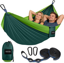 Camping Hammock, Portable Hammocks with Tree Straps  Attached Carry Bag, Campin