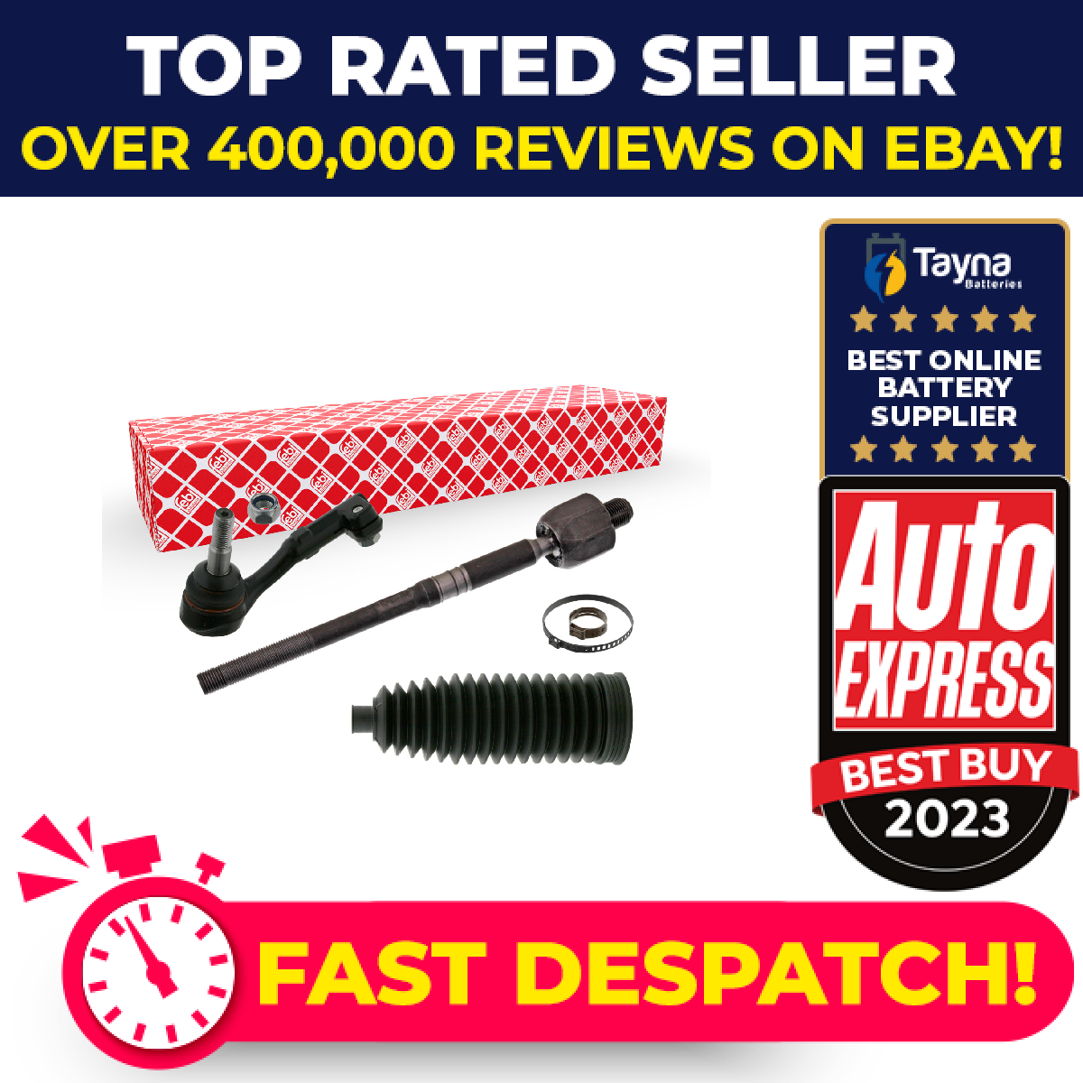 Steering Rod Assembly Left 40515 Febi 32106765235 32106765235S1 Quality New