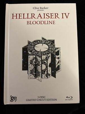Hellraiser IV Bloodline Limited Uncut Mediabook White Edition German Blu Ray