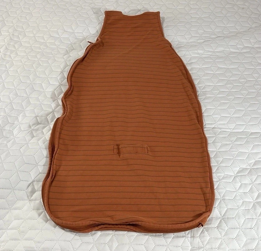 Woolino Saco de Dormir 2-4 Años Terracota 4 Temporadas Manta Usable Definitiva Foto 2 de 4