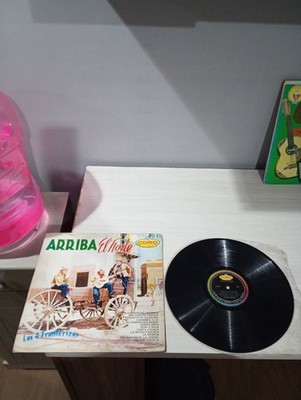 LP VINYL LOS CUATRO FRONTERIZOS.- ARRIBA EL NORTE ( GOOD CONDITION )