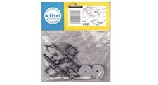 Kibri 9921 HO Scale Cable Drums Plastic Kit