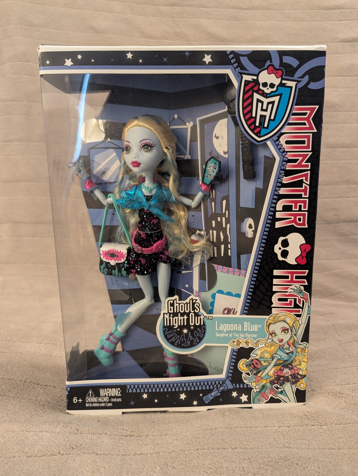 Unopened Laguna Blue Ghouls Night Out Monster High Doll Mattel BBC11