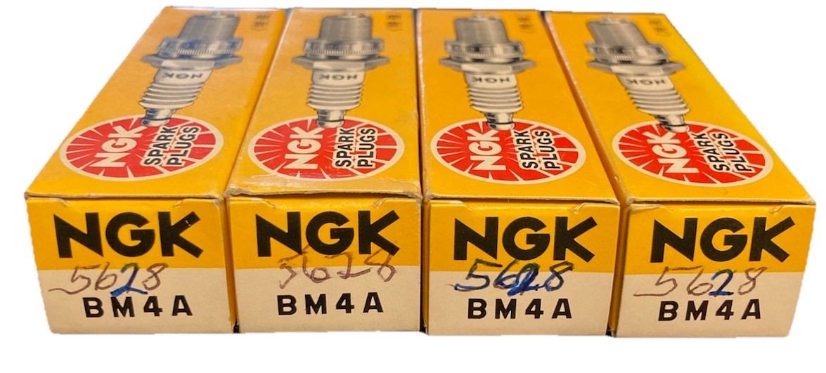 NGK for Honda Z50 C70 CT70 ATC70 TRX70 Spark Plugs BM4A 98073-54740 QTY 4 -Japan