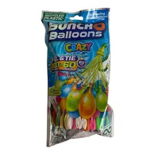 Zuru Crazy Bunch O Balloons 100 Rapid-Filling Self-Sealing Water Balloons   