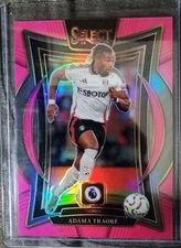 2024-25 Panini Select Premier League Terrace Adama Traore #25 Pink Prizm /99