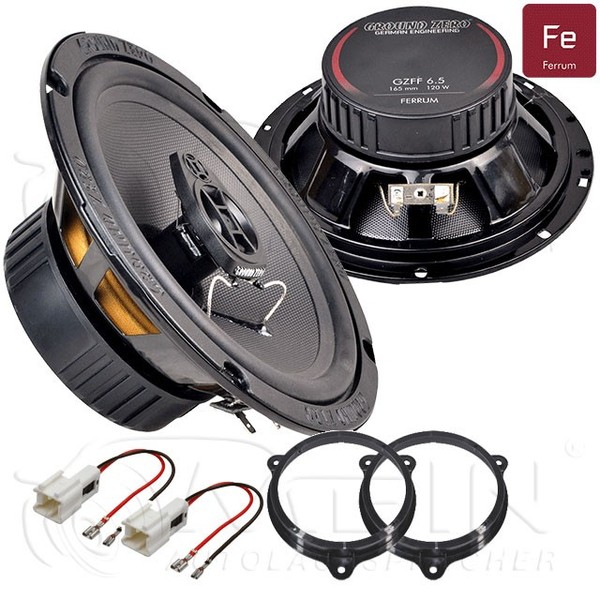 Ground Zero Lautsprecher FüR Mercedes Citan W420 Ab 2021 Front TüR 120W #CH6J-image