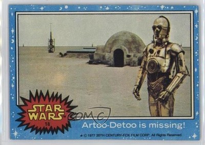 1977 Topps Star Wars C-3PO Artoo-Detoo is Missing! #18 06na