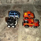 Lot Of 4 Penny Racers Taraka, Tonka, DIL, All 4 Fit Pennies Read Description VTG