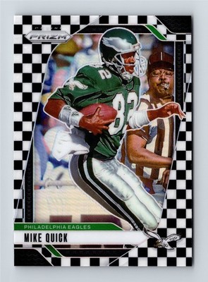 2024 Panini Prizm #238 Mike Quick Black and White Checker