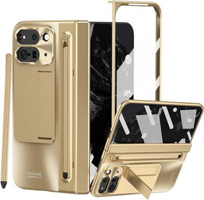Für Google Pixel 10 Pro Fold Case Hülle mit Scharnier Schutz Display & Ständer