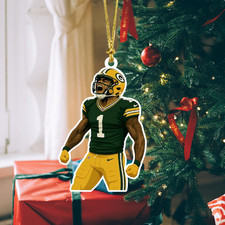 Micah 1 Parsons Green Bay Go Pack Go 2D Acrylic Christmas Ornament Gift