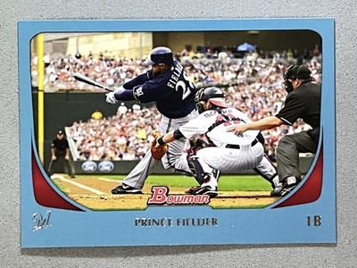 2011 Bowman Gold PRINCE FIELDER #173 Brewers #/500