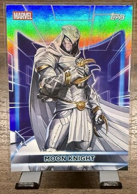 2026 Topps Neon Marvel Moon Knight #24 Rivals SP Image Variation Foil ...