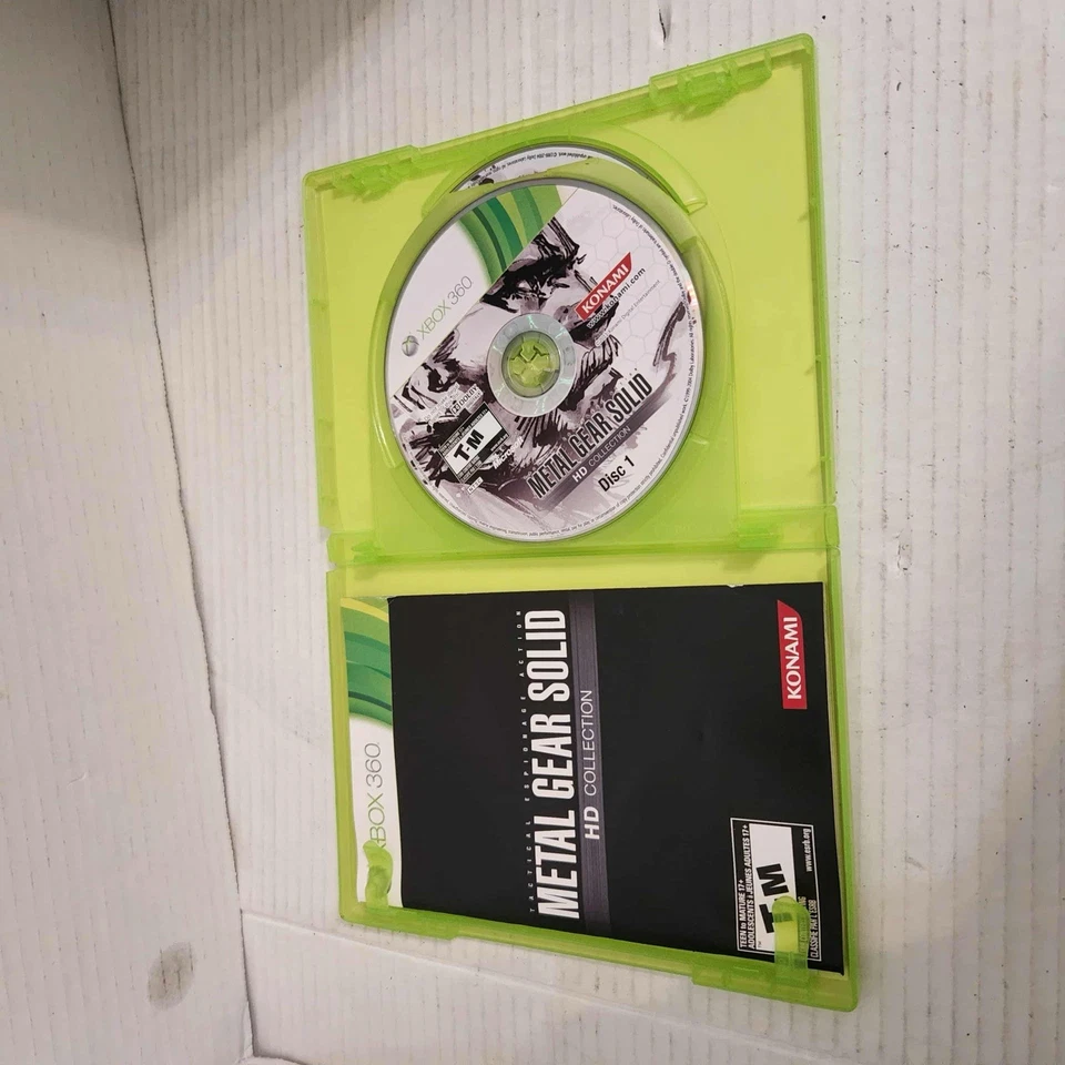 CIB Metal Gear Solid HD Collection (Microsoft Xbox 360) Completo Foto 2 de 3