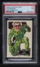 1966 A&BC Batman Black Bat Fan Club Back The Riddler #36 PSA