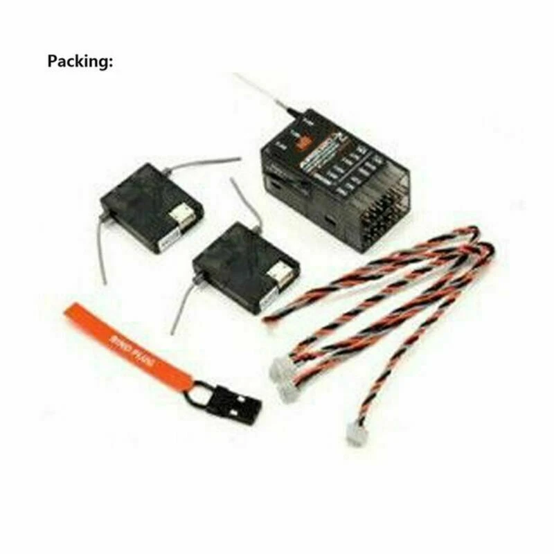 AR9020 2 Satellites Spektrum Modulation X XPLUS/DSMX 9-Channel 2.4G RC Receiver - Bild 3 von 4