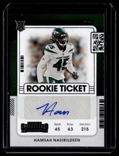2021 Panini Contenders Rookie Ticket Auto Hamsah Nasirildeen #228 H