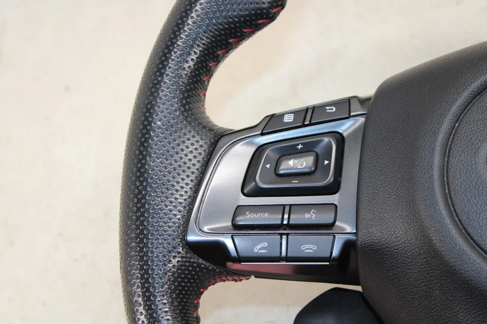 Conjunto de volante Subaru WRX STI 2015-2017 OEM NE72 Foto 4 de 4