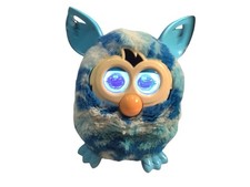Hasbro Furby Boom Blue Waves 2012 Electronic Pet Toy Fully Working
