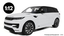 Model Car Scale 1:12 GT Spirit LAND ROVER SPORT P510E 2023 White 1:12