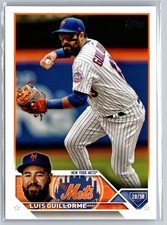 2023 Topps Update #US121 Luis Guillorme New York Mets