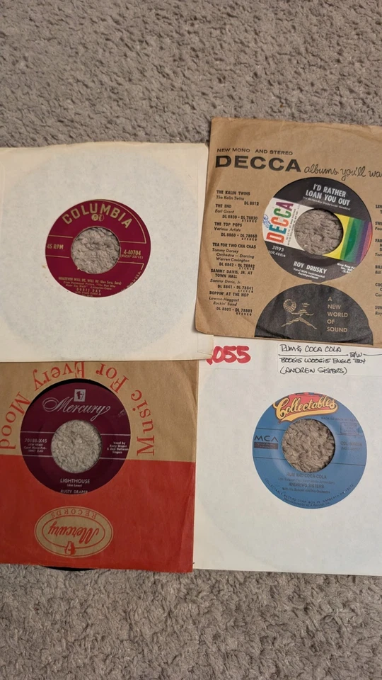 40 Jazz 45 Rpms 7" Doris Day Duke Ellington Ramsey Lewis Al Hirt Big Band Promo Foto 2 de 4